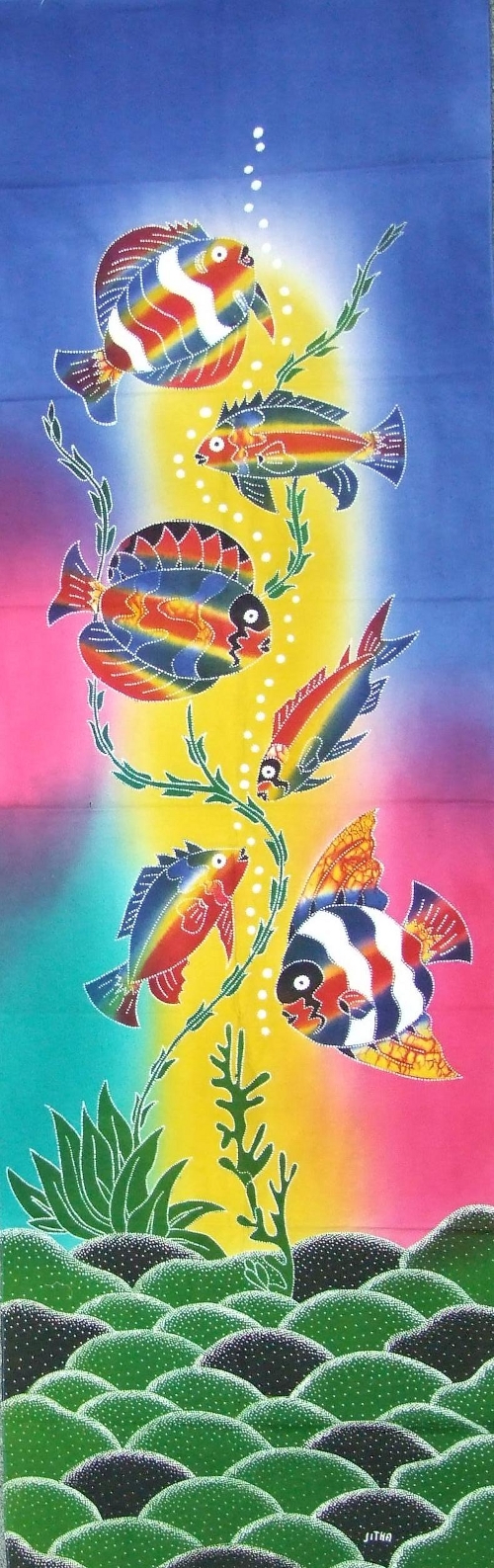 Fauna - 4 Fishes (45x150cm)